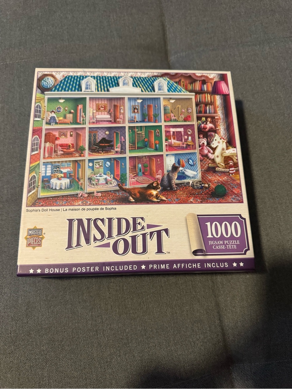 Inside-Out 1000-Piece Puzzle - Sophia's Doll House